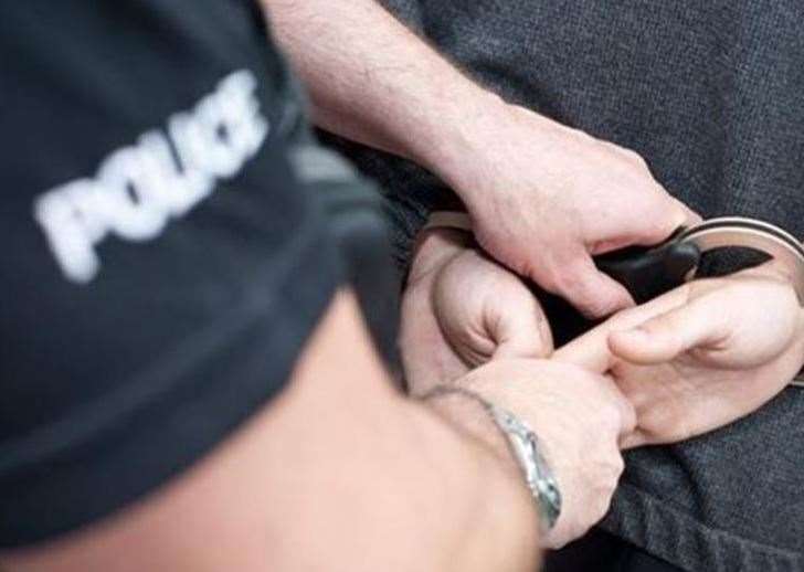 A suspected drug dealer has been arrested in Folkestone