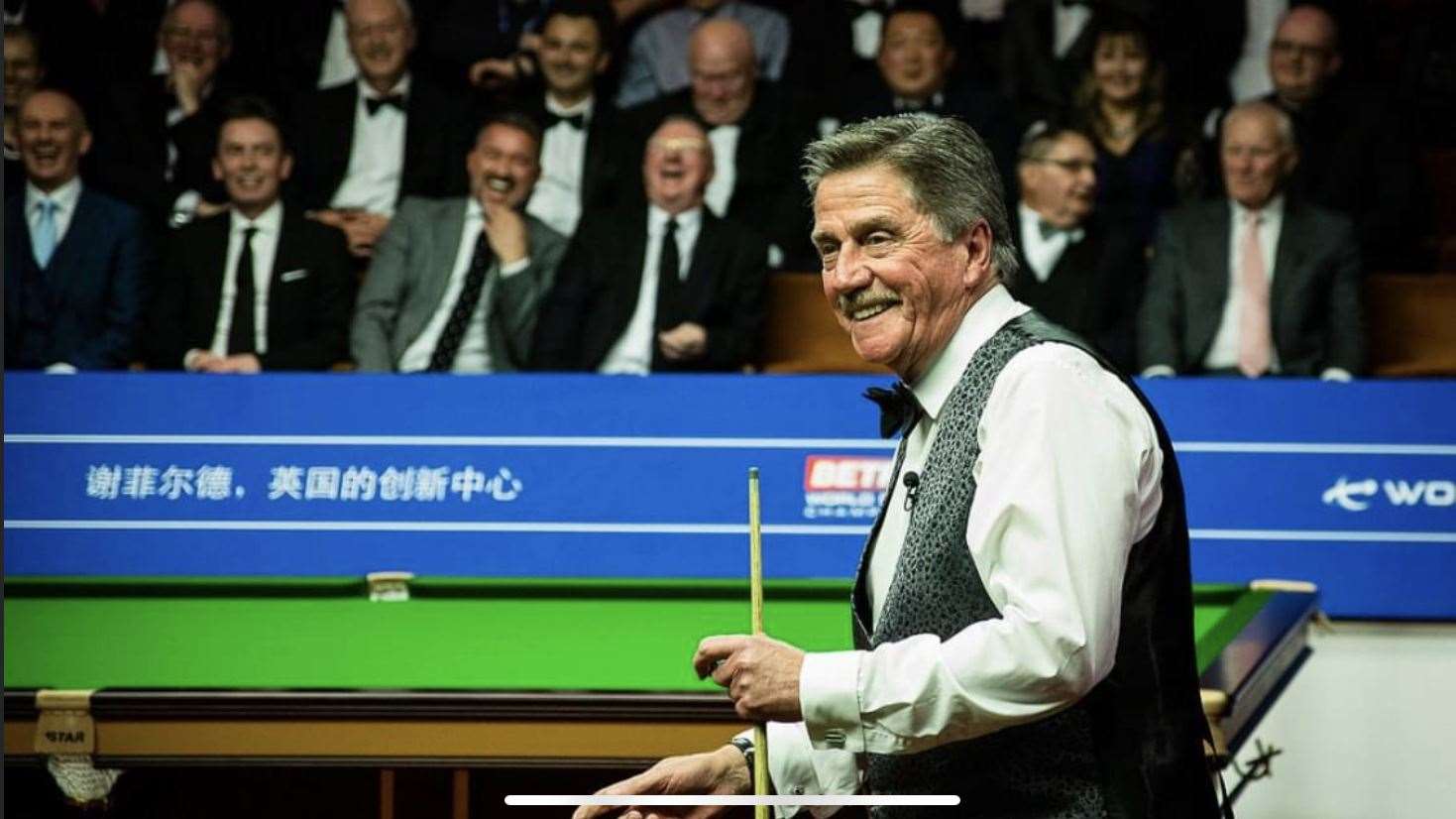Snooker legend Cliff Thorburn will play in Paddock Wood