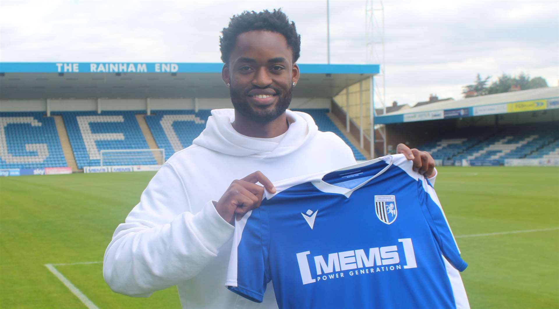 Christian Maghoma has joined Gillingham. Picture: GFC