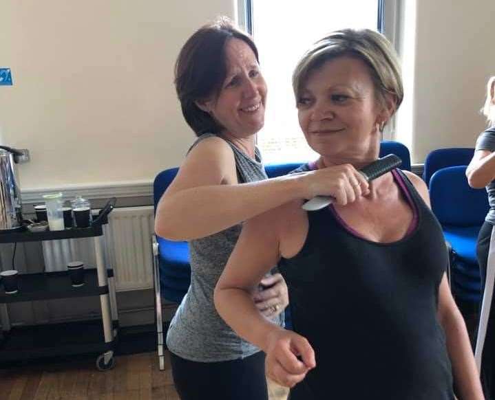 Surge Self Defence teaches women and children how to defend themselves from a knife attack for free