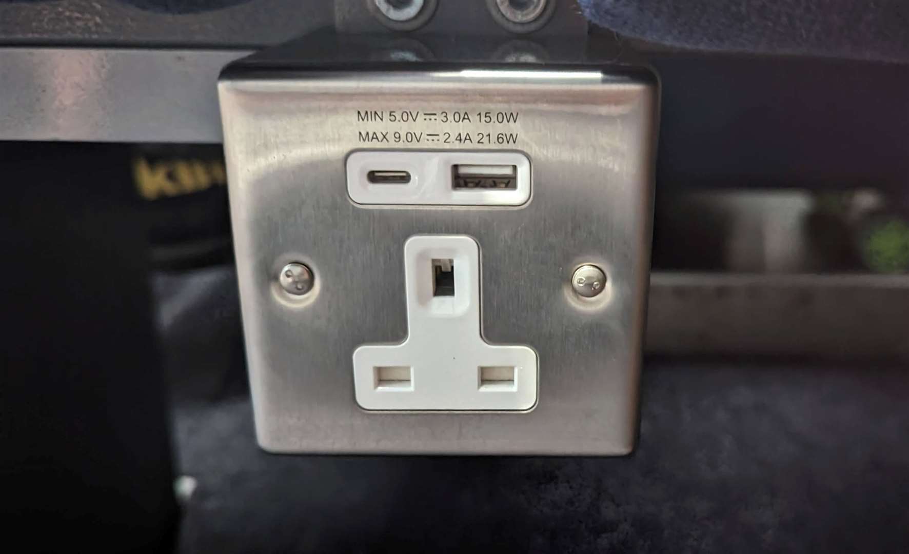 The addition of USB charging points between seats will be a welcome upgrade for passengers