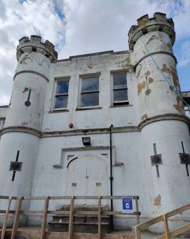 Waterworks building in Rochester/Chatham, looking to be a community centre