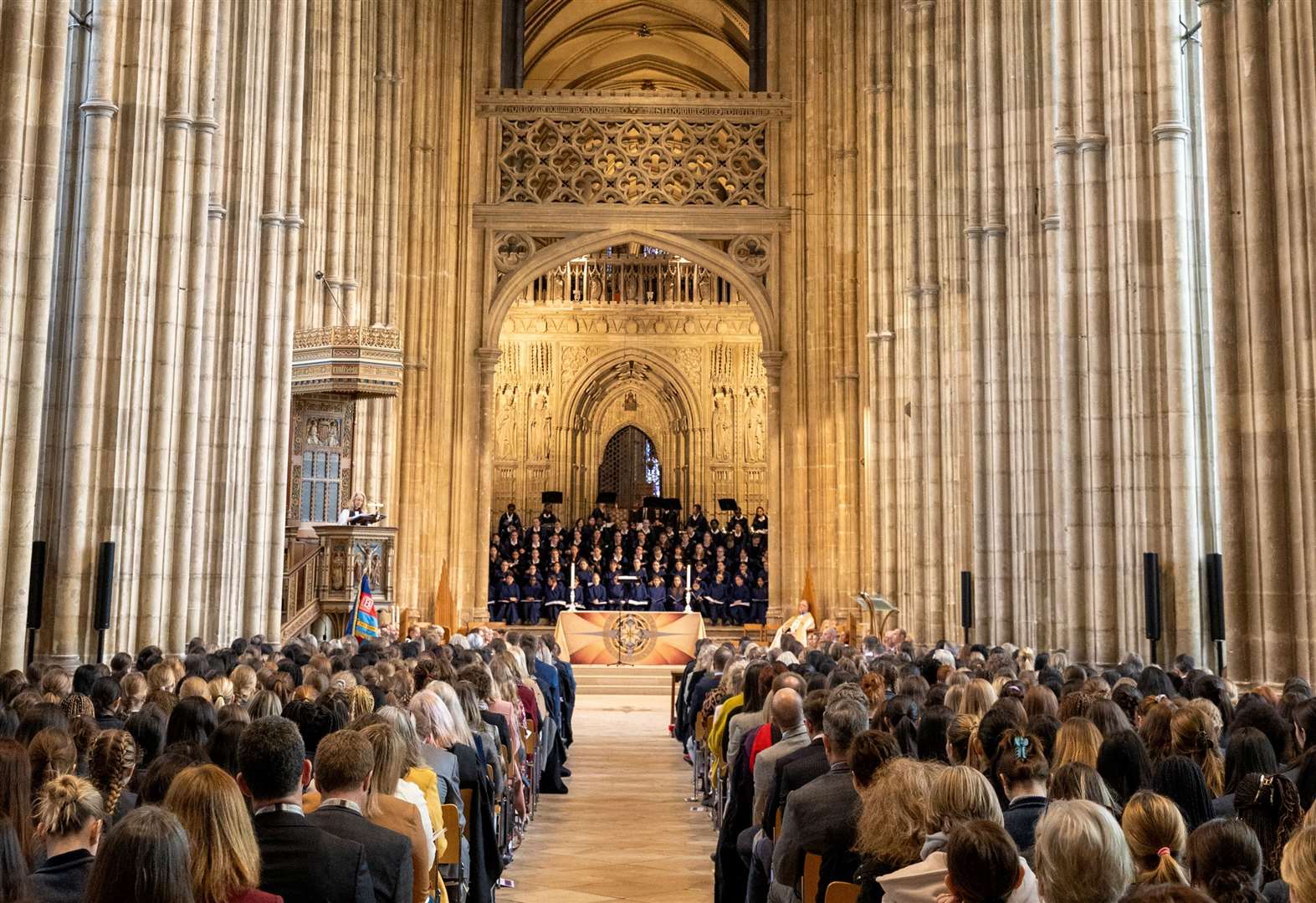 Benenden School's Centenary service at Canterbury Cathedral