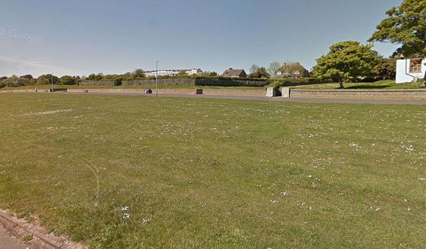 The Westcliff Promenade Mr Mackinlay has suggested as a possible location to house controversial statues. Picture: Google Maps
