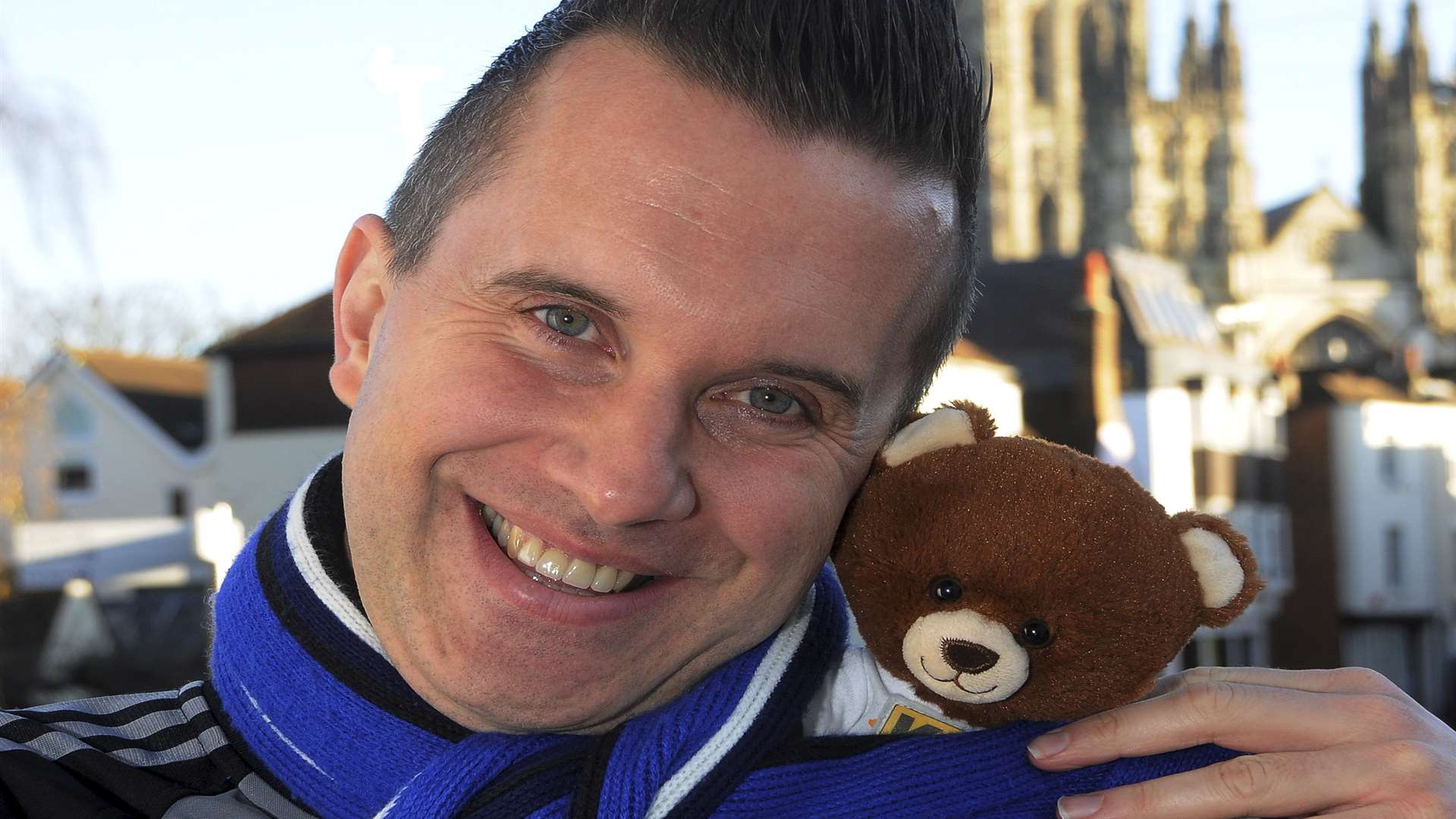 Phil Gallagher - Mister Maker - and Ted are supporting Kent Cooks