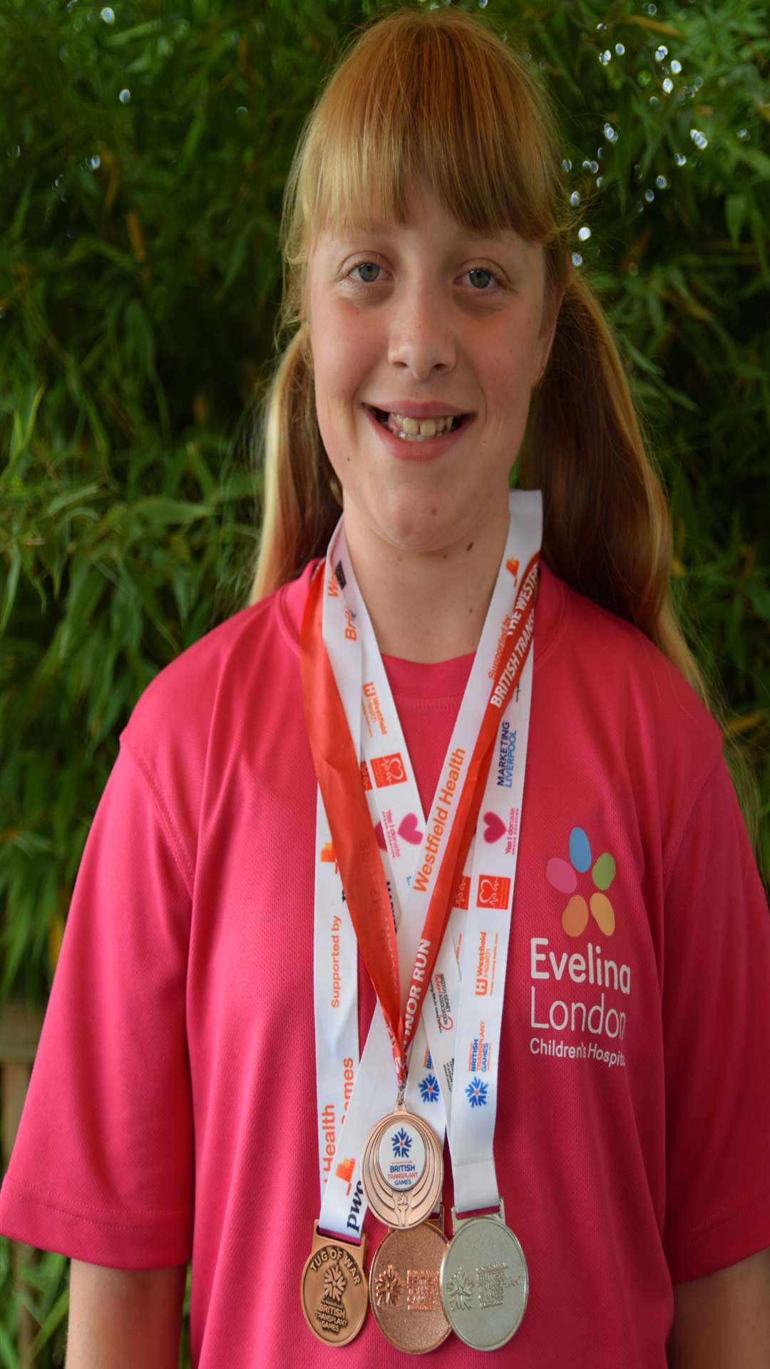 Nadine Guest has taken part in the British Transplant Games nearly every year since she was three