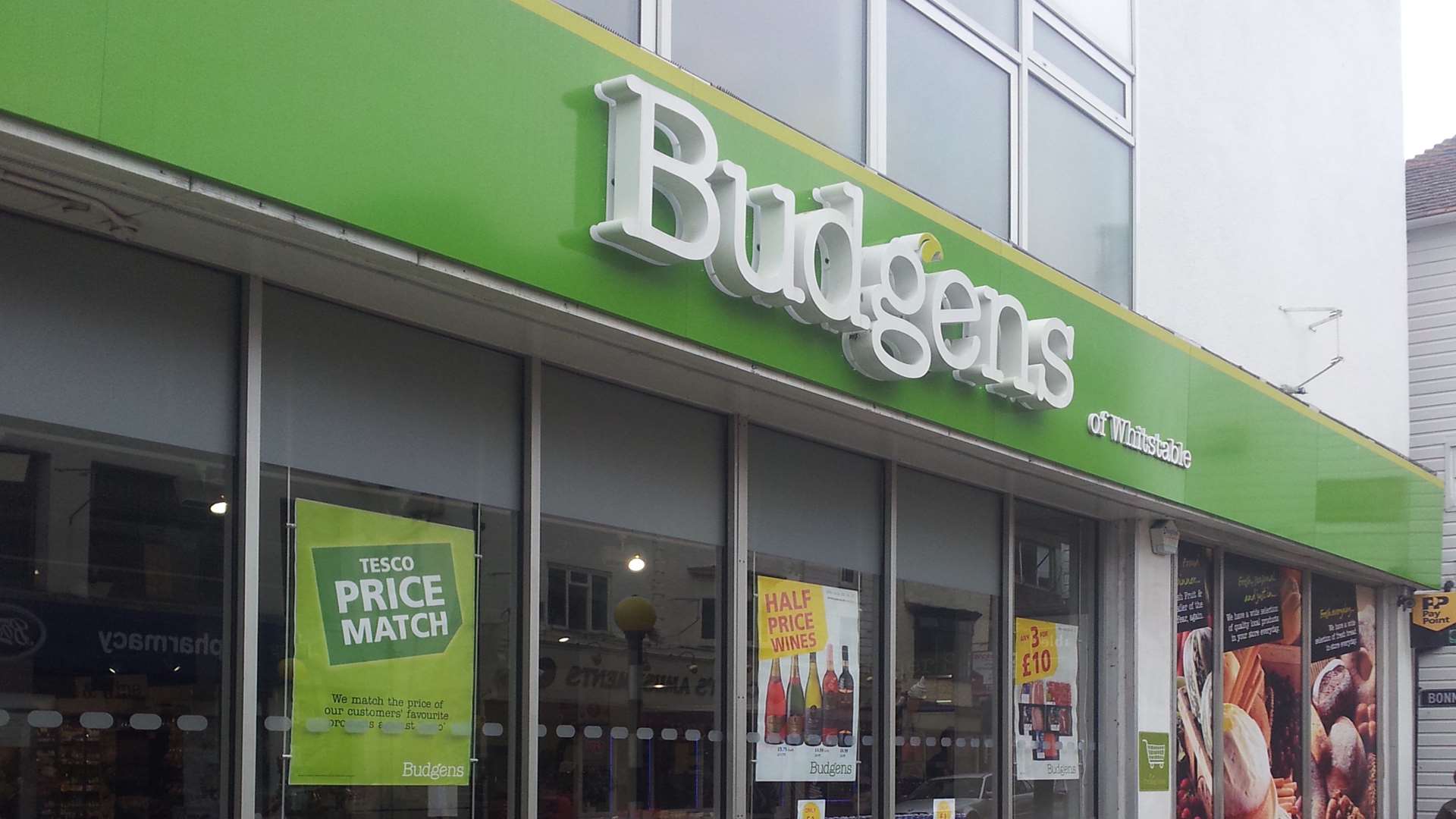 The Budgens supermarket in Whitstable High Street will become a Sainsbury's