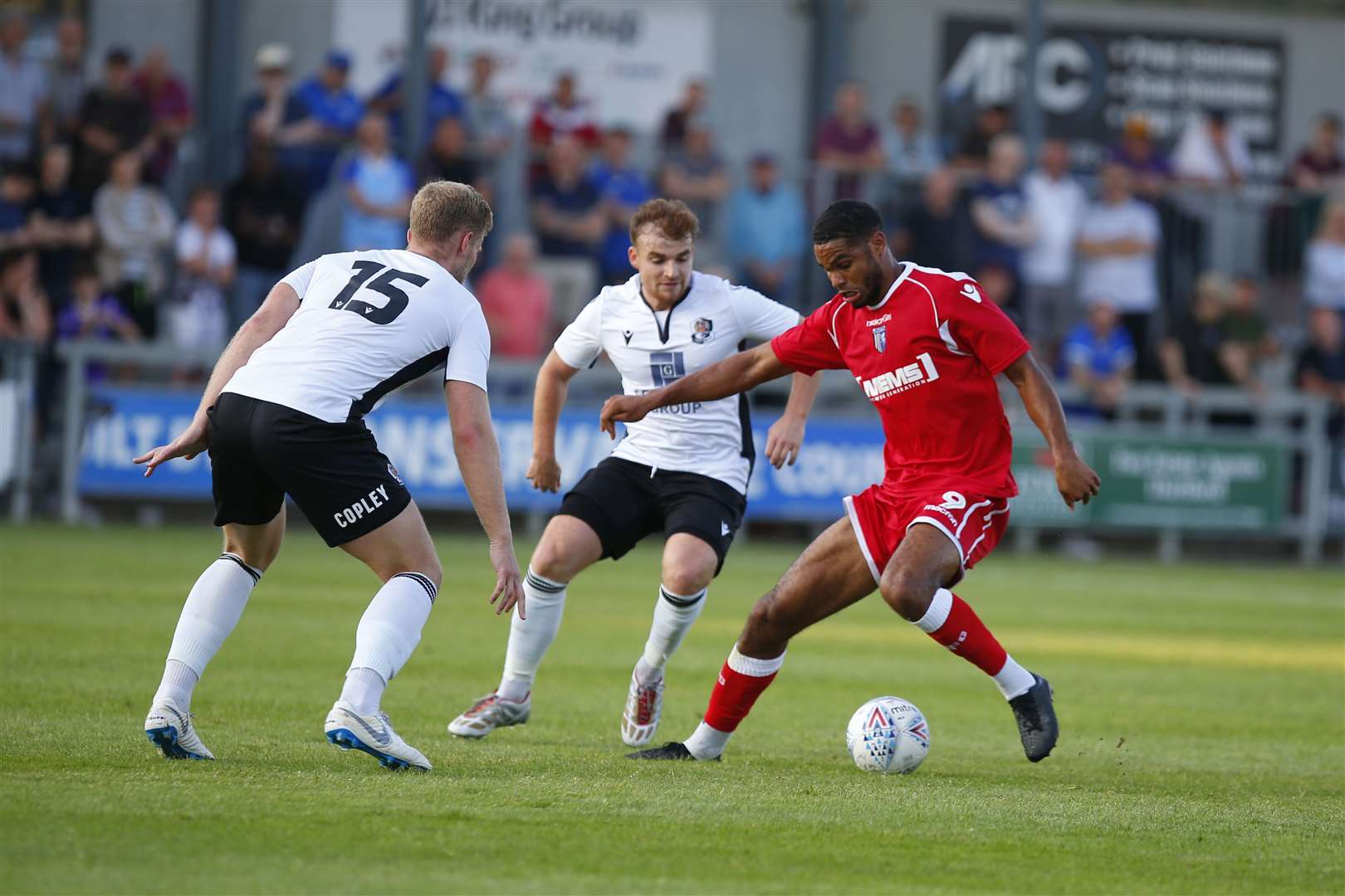 Mikael Mandron has played in Gills' last two friendly matches Picture: Andy Jones