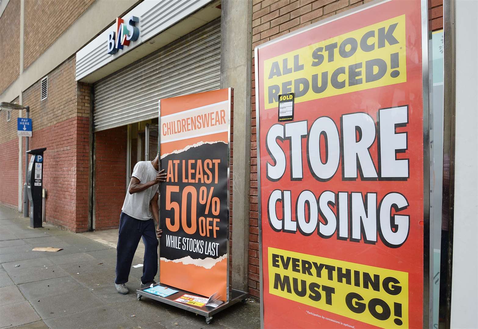 BHS in Wood Green north London (John Stillwell/PA)