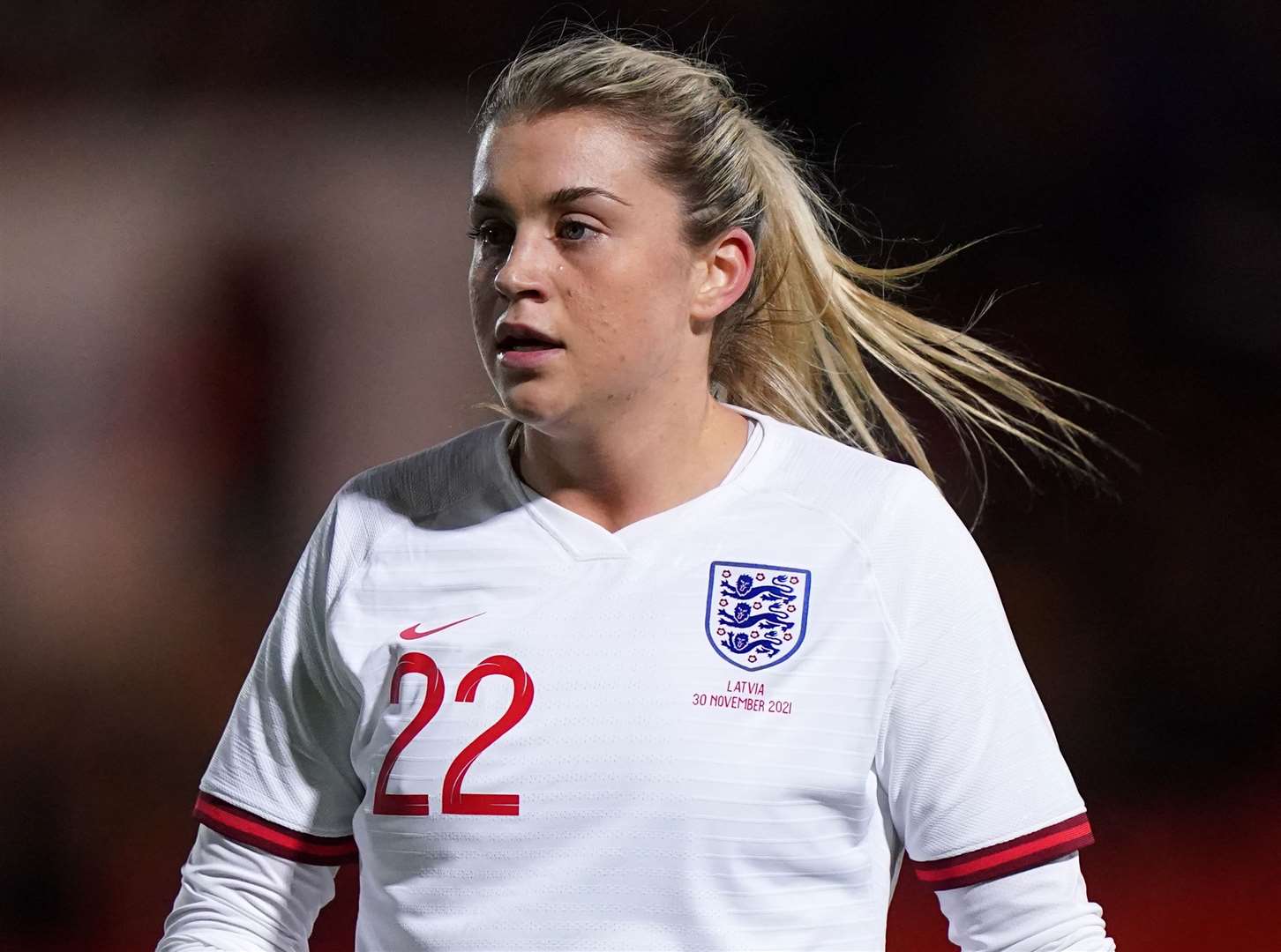Alessia Russo led the line for England in the World Cup Down Under. Picture: PA Images