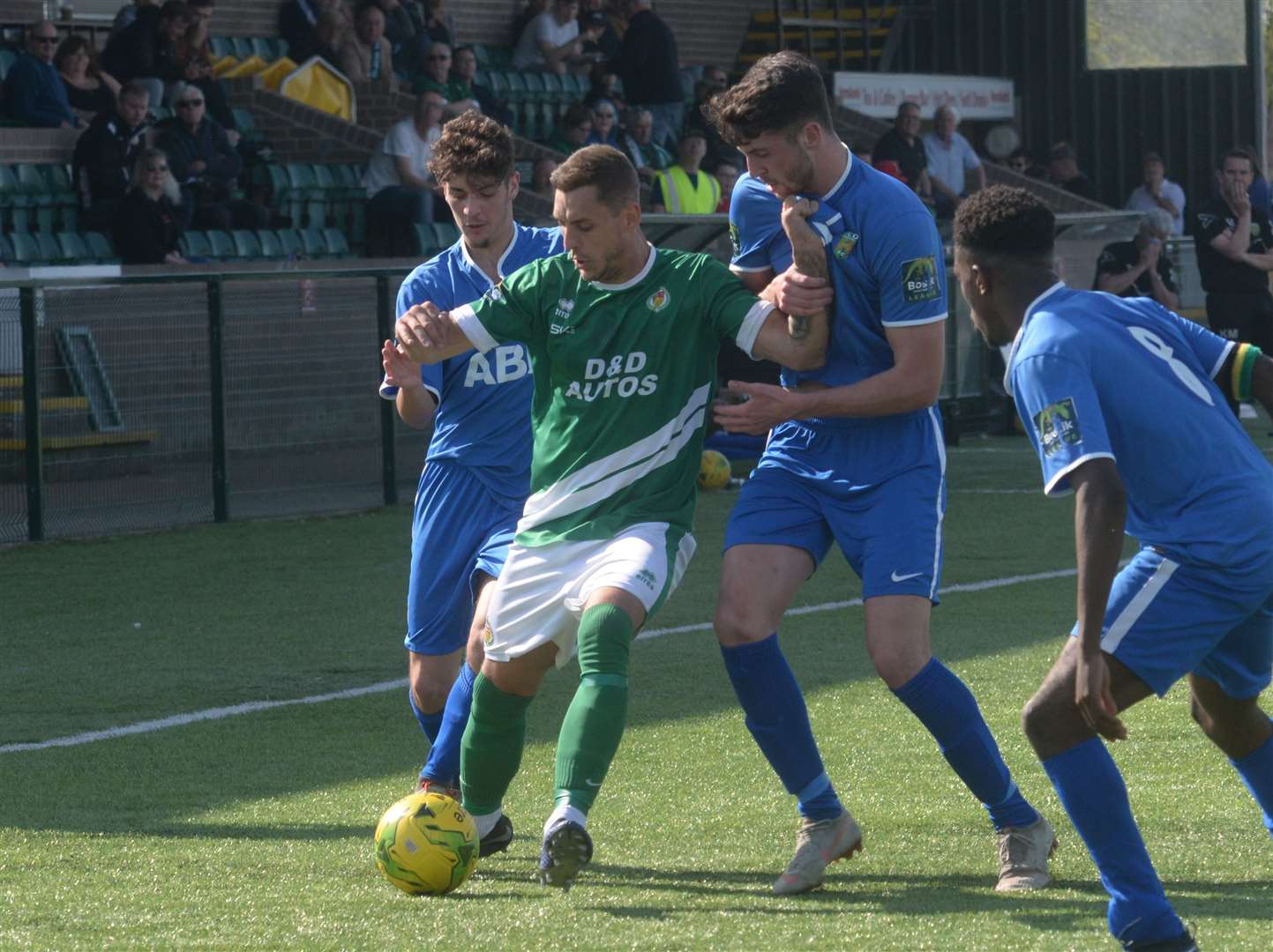 Ashford qualified for the play-offs with a 3-1 win over VCD Picture: Chris Davey