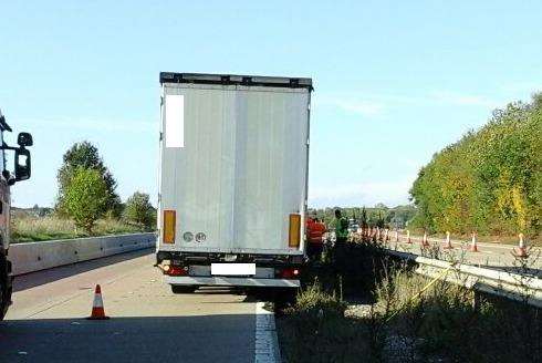 The incident happened before 10am. Picture: Highways England