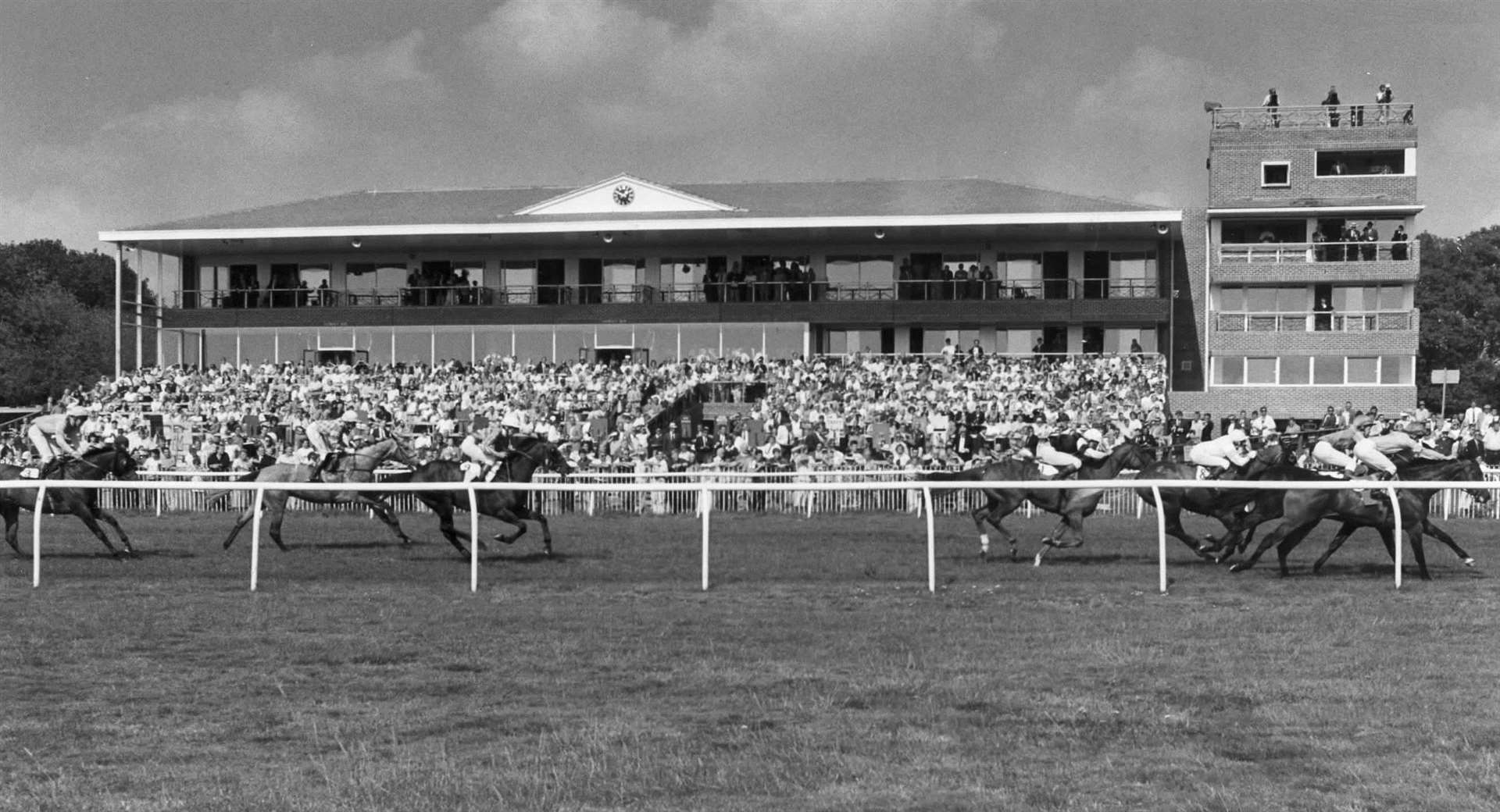 Folkestone Racecourse. Undated file picture