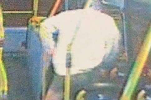 The allegedly defecated on a seat and then got off at Strood station. Picture: Travelmasters Facebook