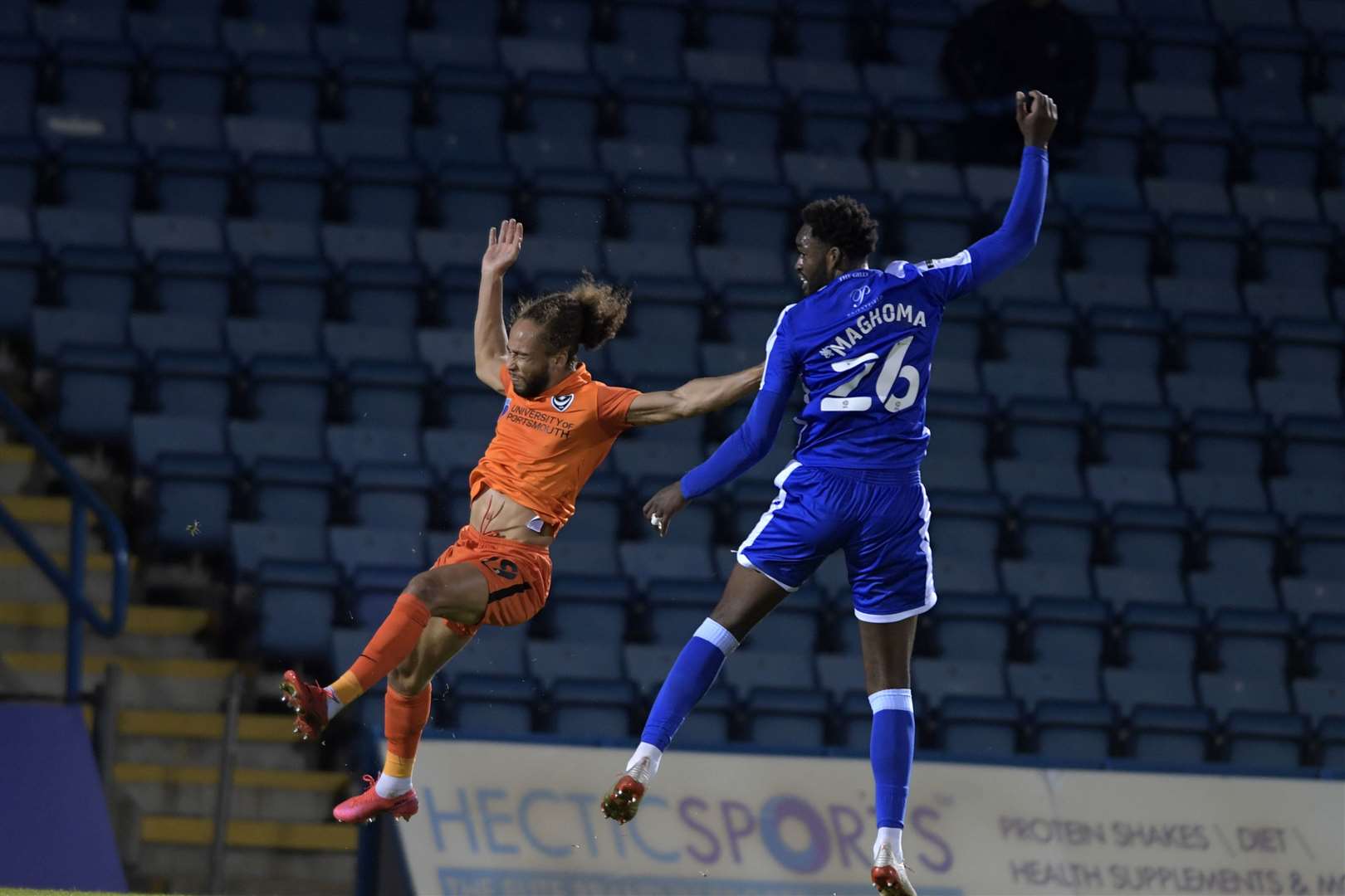 Christian Maghoma in action for the Gills last season Picture: Barry Goodwin