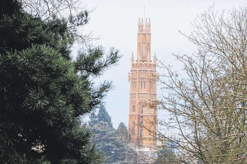 Hadlow Tower restored to its former glory