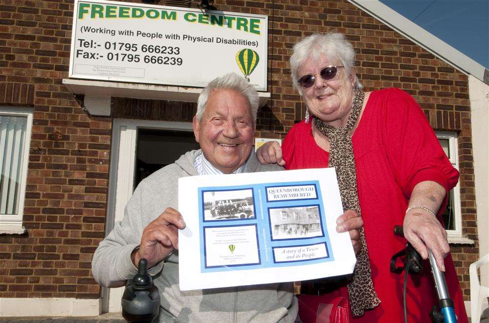 Dennis Smith and Wendy Noble who wrote Queenborough Remembered