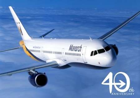 Monarch is celebrating 40 years of flights