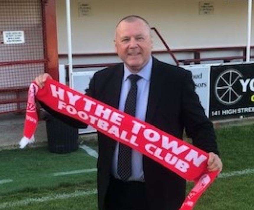 Gary Johnson has been appointed chief executive after stepping down as Hythe chairman. Picture: Hythe Town FC