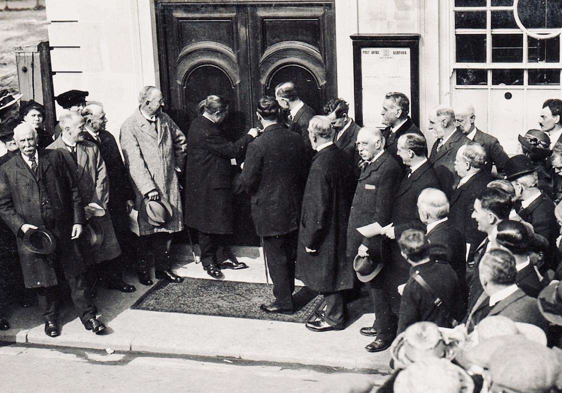 The Post Office’s opening in 1926 in Tufton Street. Picture: Steve Salter