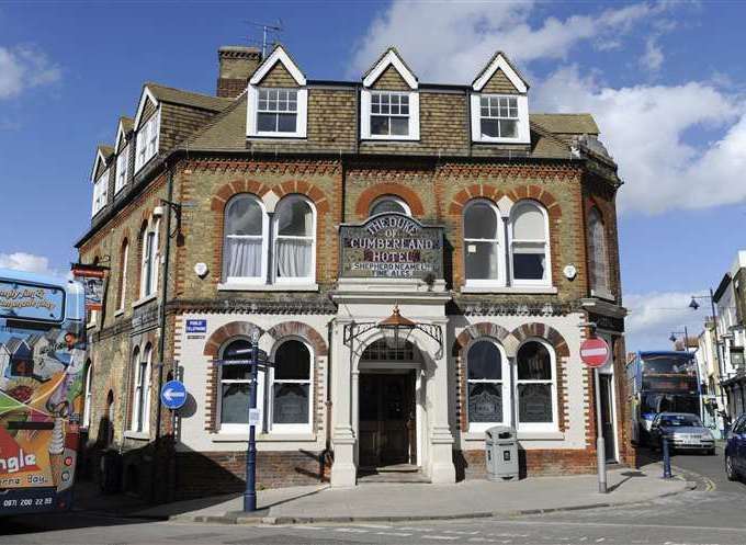 The Duke of Cumberland pub in Whitstable