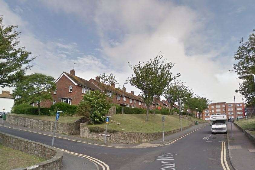Harbour Way and St Michael's Street close to where the incident is alleged to have happened. Picture: Google