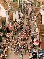 The Tour de France passing through Canterbury in 1994