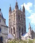 Prayers have been offered at every Canterbury Cathedral service since the bombings in London. Picture courtesy STAN KEMP
