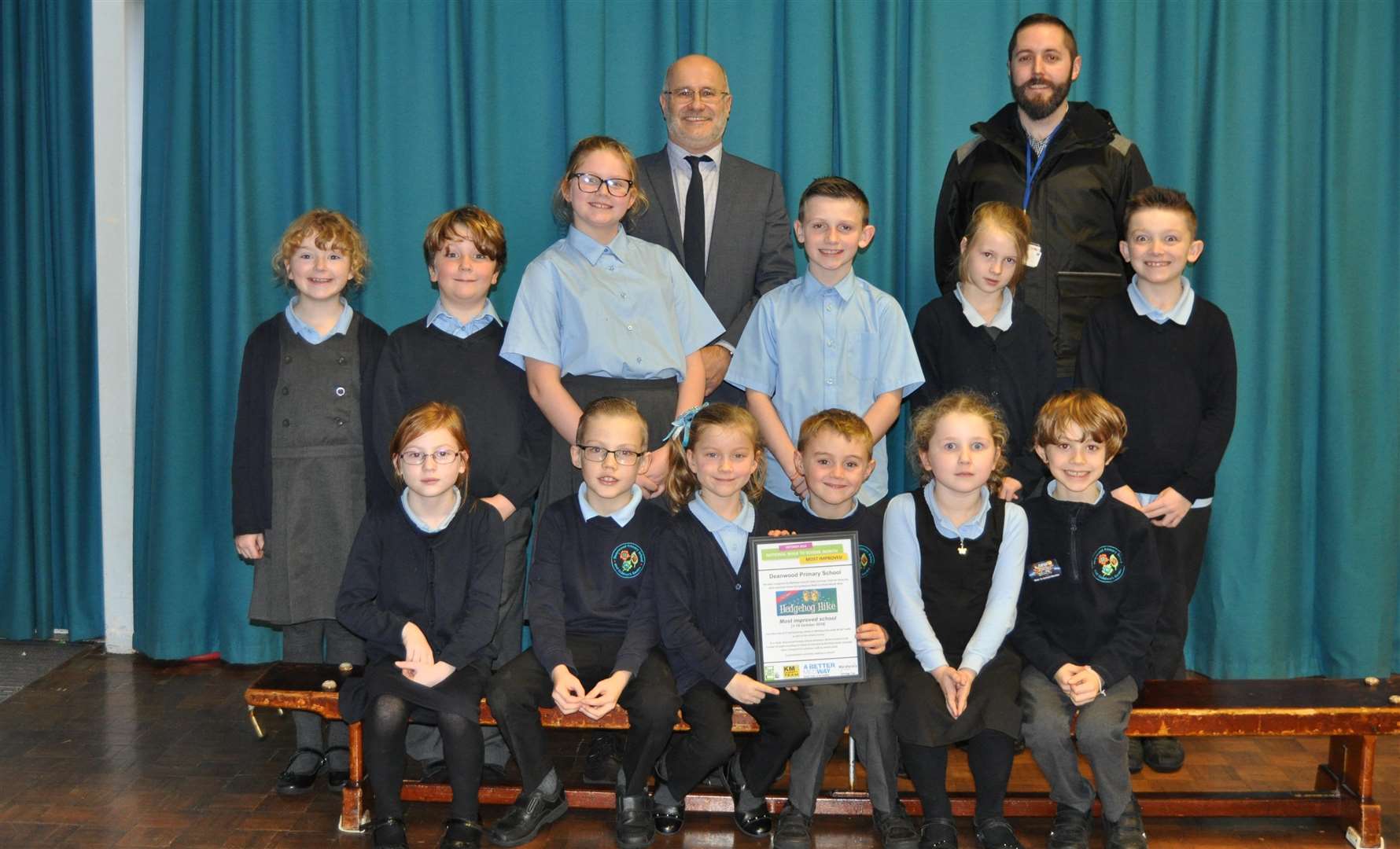 Deanwood Primary School in Rainham were named the most improved school for Walk to School Month.