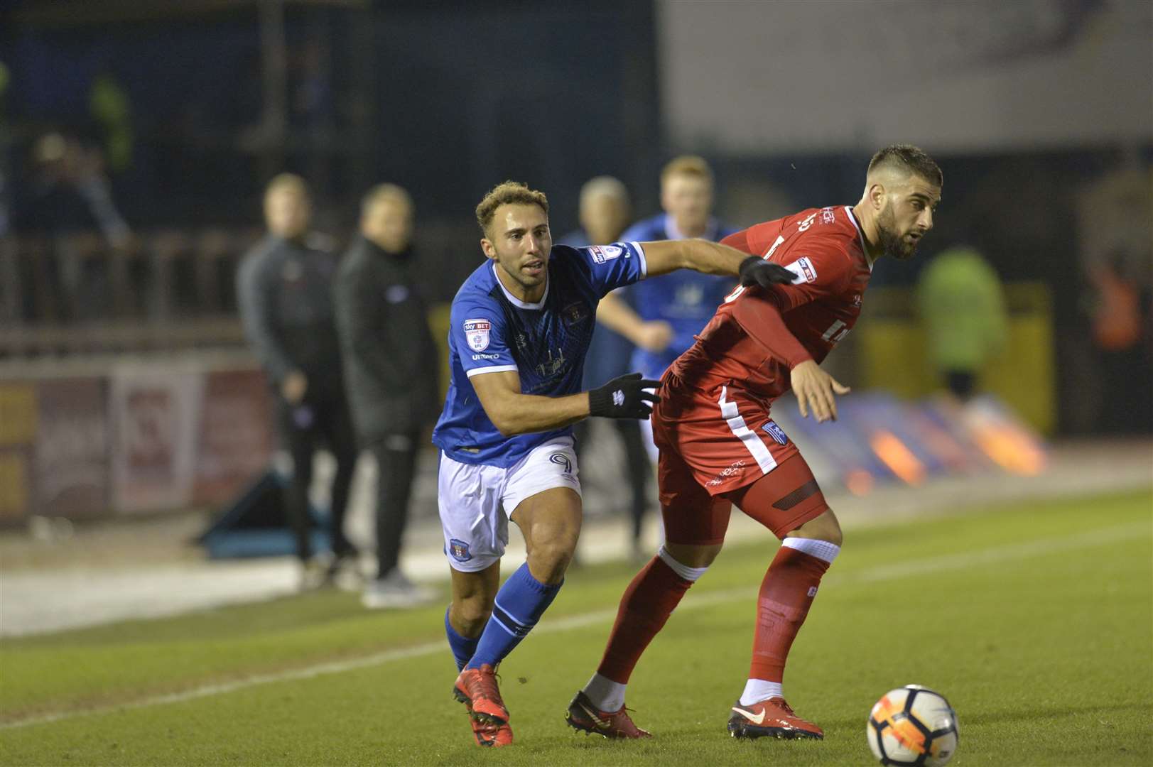 Carlisle beat the Gills in the FA Cup Picture: Stuart Walker