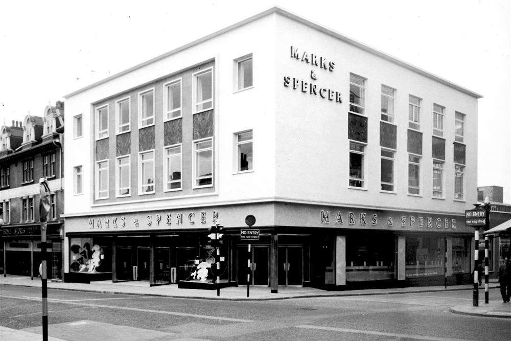 The Gravesend store in 1961