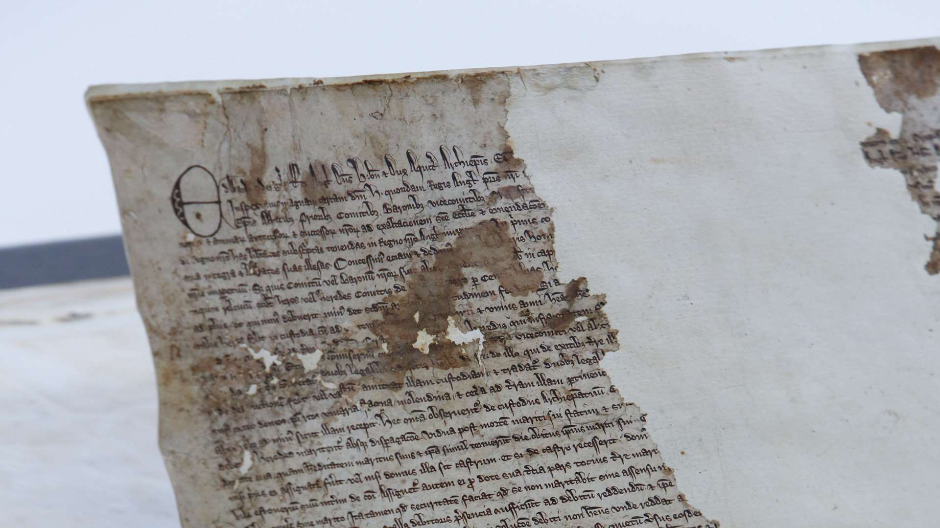 Magna Carta found in Maidstone belonging to Sandwich Town Council