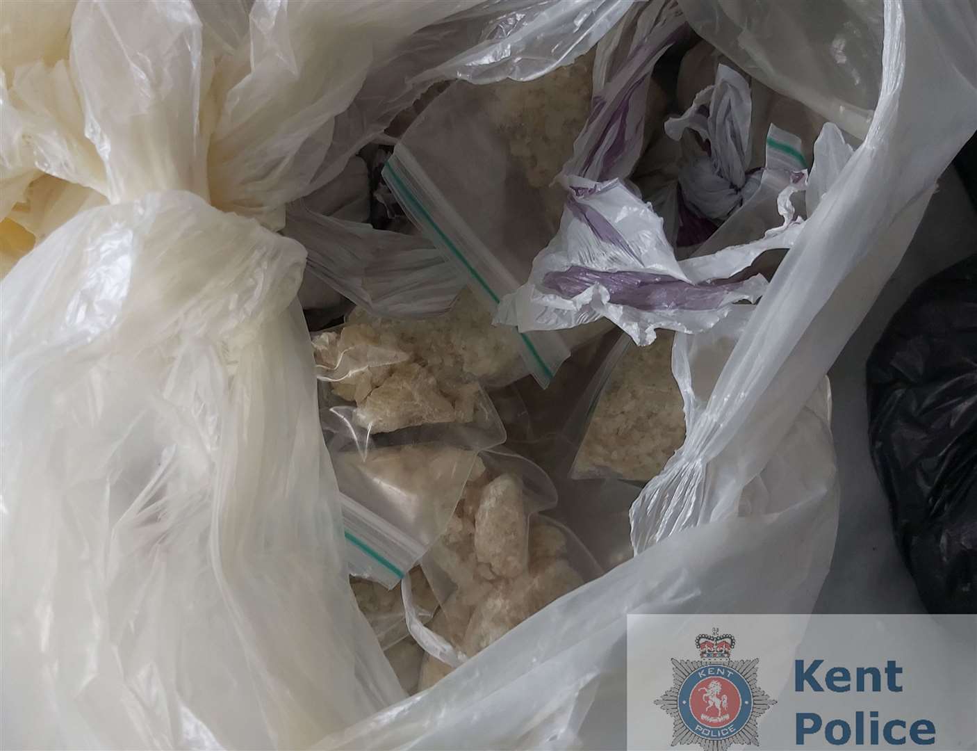 Drugs were also seized. Picture: Kent Police