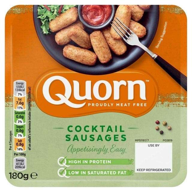 Matthew Barlow, from Maidstone, found the chicken nugget in his Quorn cocktail sausages (8894406)