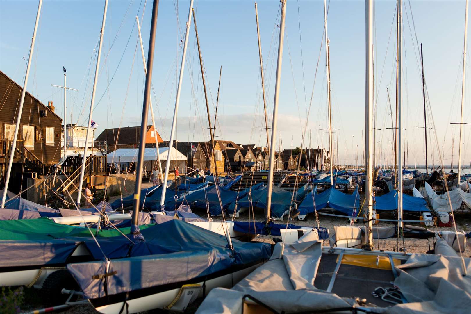 Push the Boat Out this weekend at sailing venues across the county including Whitstable Yacht Club, one of the oldest and largest sailing clubs in England