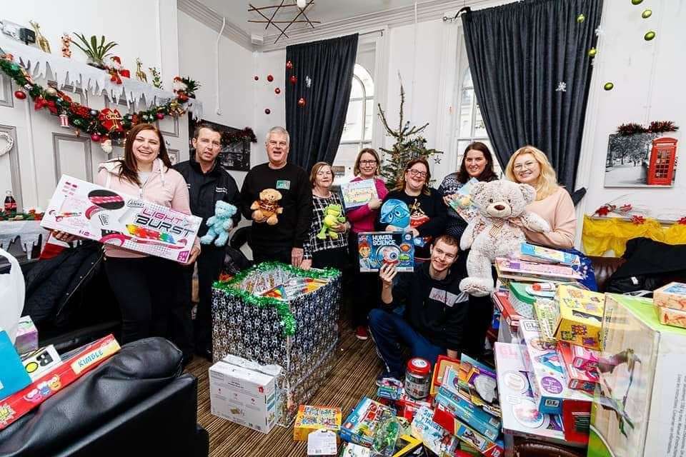 Charities and other organisations involved in the Dartford Toy Appeal at The Wig and Gown pub on Saturday. Photos by Bresser Photography (24469680)