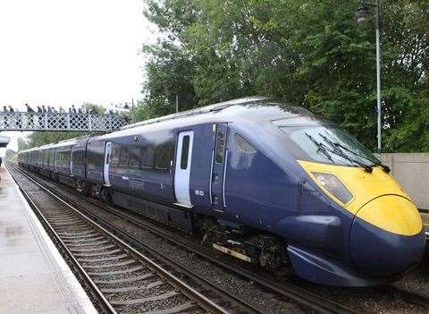 The high speed line to St Pancras is shut