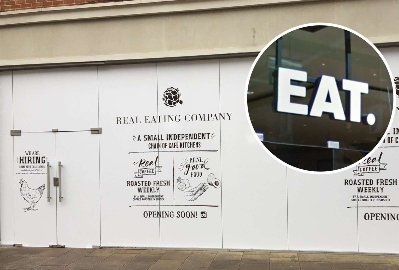 The Real Eating Company is set to replace Eat in Canterbury's Whitefriars
