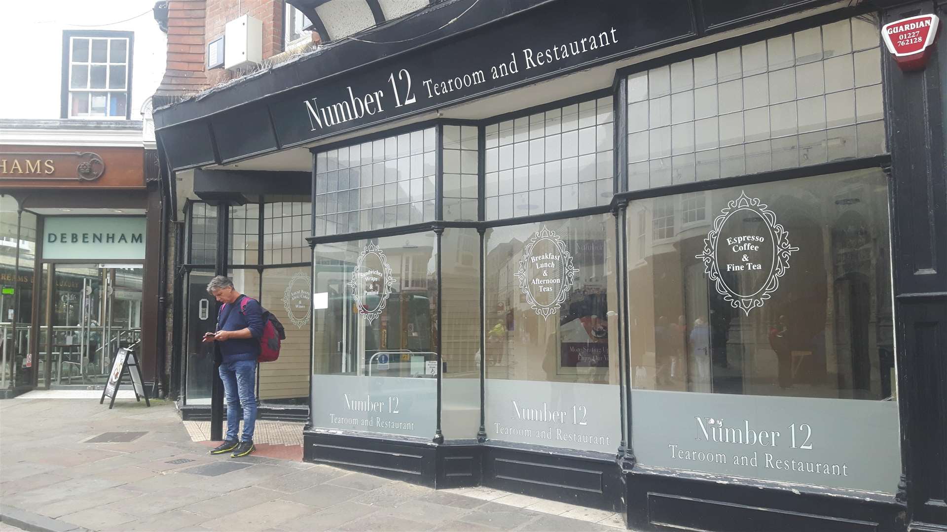 Empty shops are a common sight in Canterbury