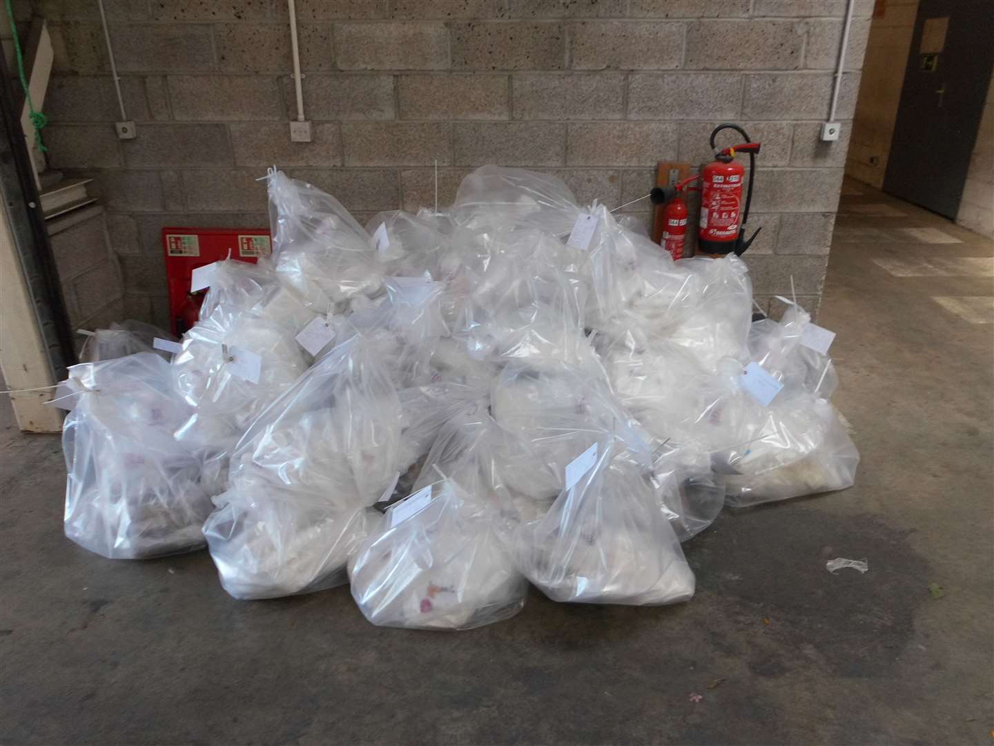 The seized drugs have a combined street value of £14million. Picture: Border Force