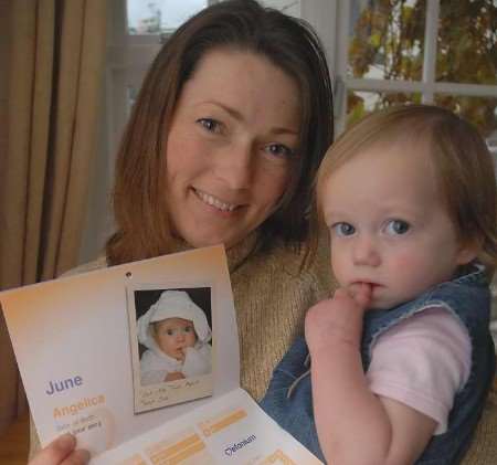 COMPETITION WINNER: Angelica Young with mother Charlotte. Picture: BARRY DUFFIELD