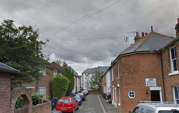 Isabella and Kieran had lived together in a house in St Edmunds Road, Canterbury. Picture: Google Street View