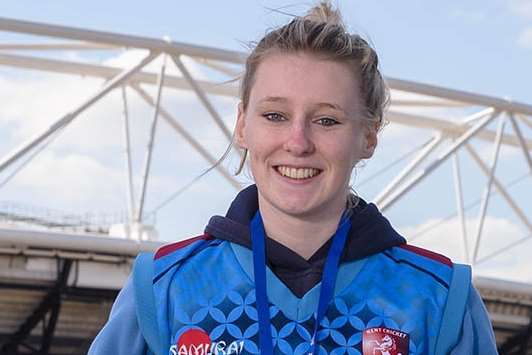 Megan Belt was chosen for the Sport England funding after making the England cricket squad