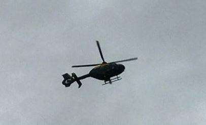 Police helicopter. Stock picture (4073471)