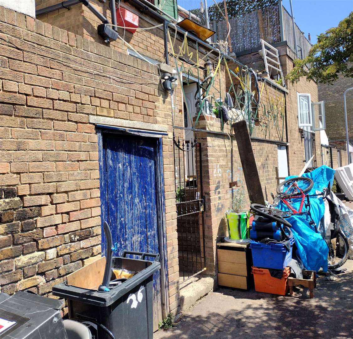 A flat in Cliftonville, Margate, has been closed by police due to anti-social behaviour. Picture: Kent Police