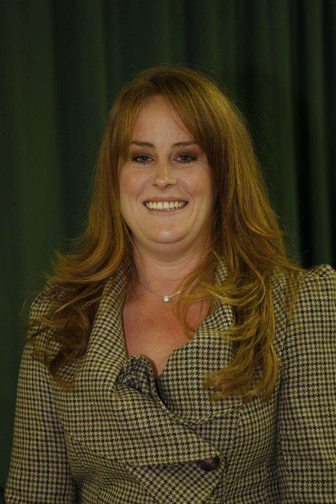 Promoted: Kelly Tolhurst, 34, is the new cabinet member for school improvement