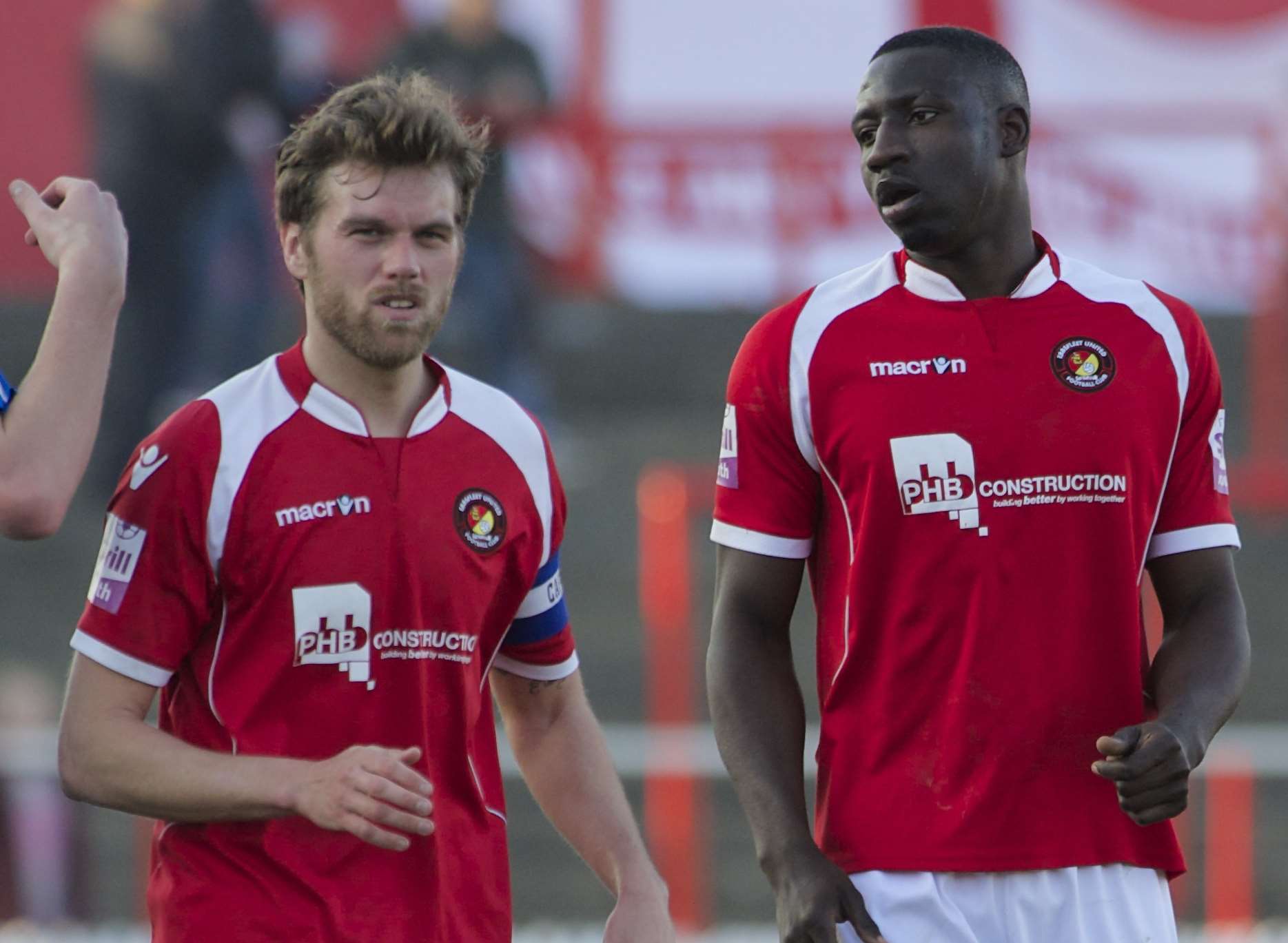 Anthony Acheampong scored for both sides when Ebbsfleet played Truro Picture: Andy Payton