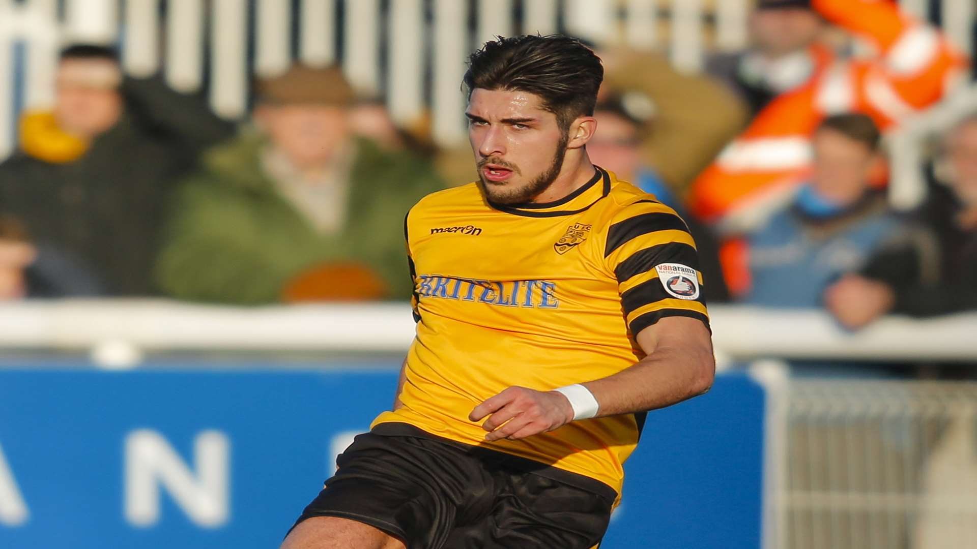 Maidstone United midfielder Dan Sweeney Picture: Martin Apps