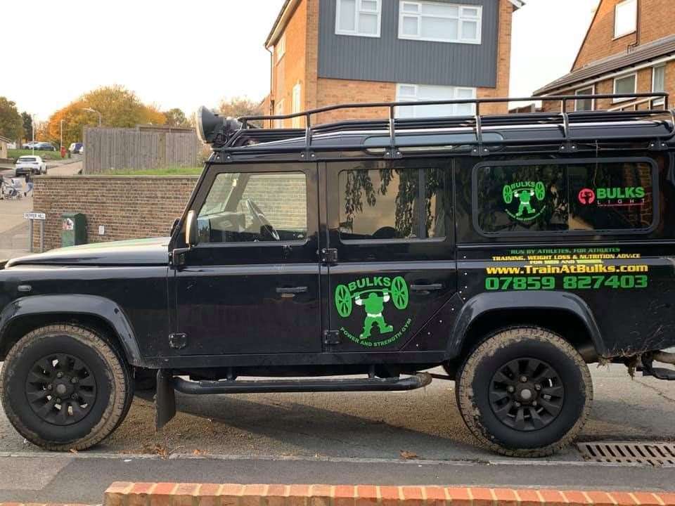 The Land Rover Defender containing Willow's equipment was taken outside her home
