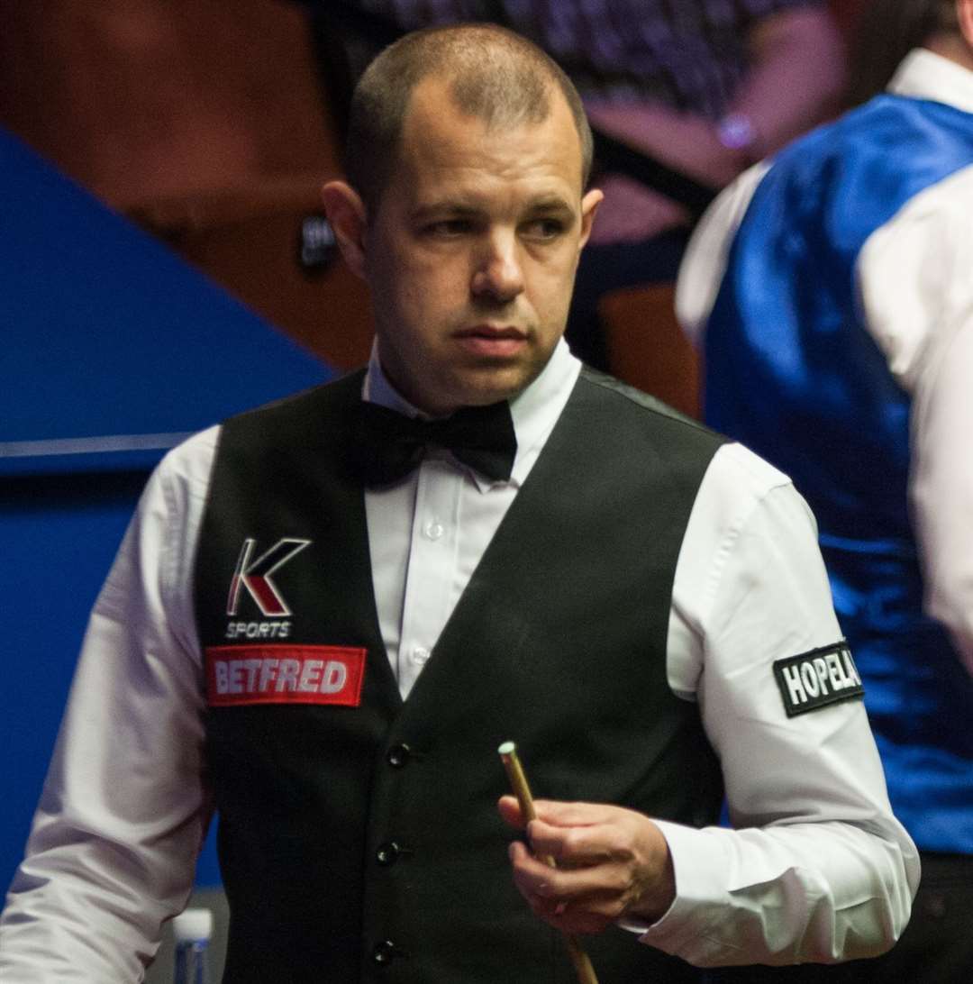 Ditton's Barry Hawkins saw his 19.com Scottish Open hopes end in the first round Picture: World Snooker